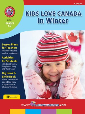 cover image of Kids Love Canada: In Winter
